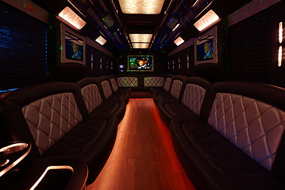 modern party bus