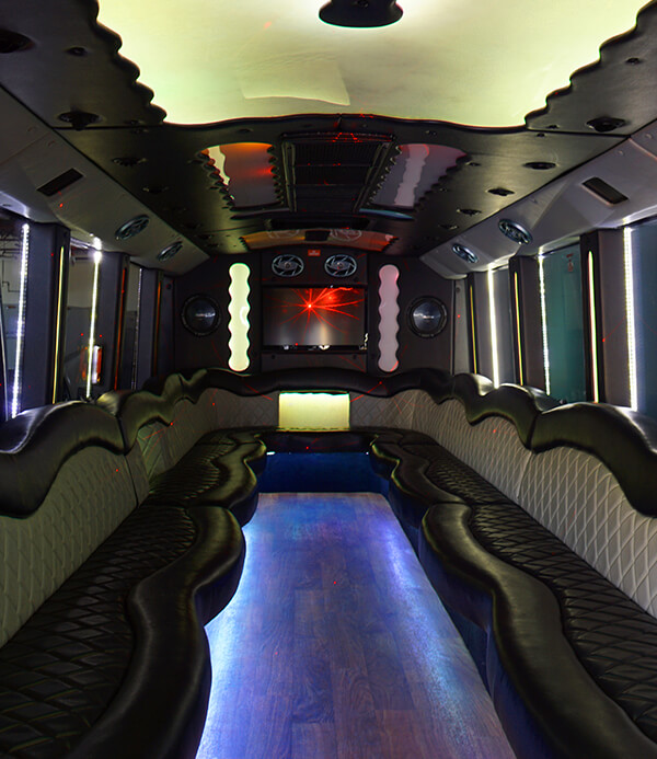 luxury party bus